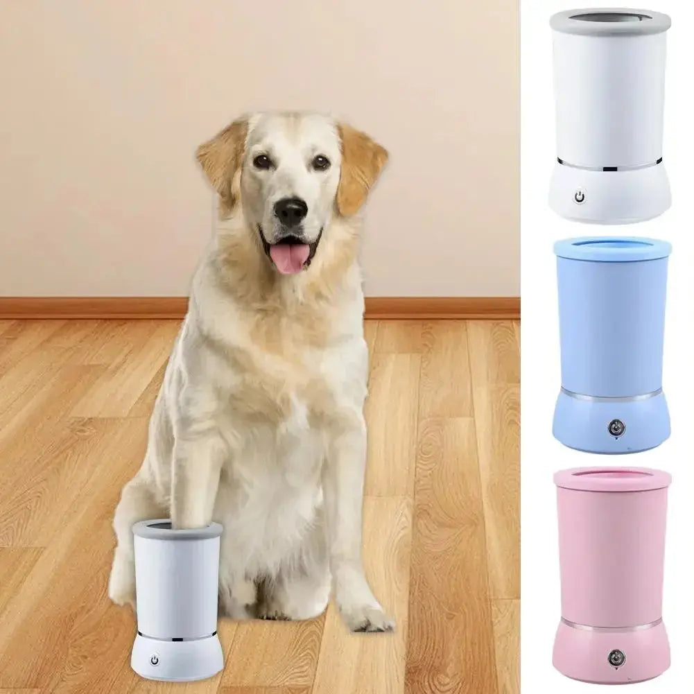 Portable Dog Paw Washer, Cleaner and Massager Happy Pets