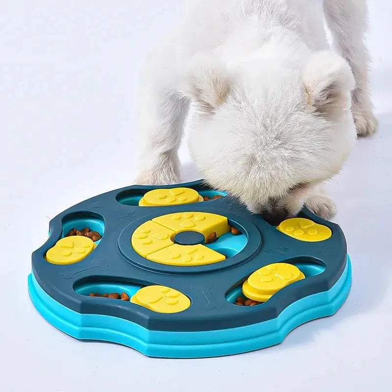 Dog Puzzle Toy and Slow Feeder. Interactive and Increase Puppy IQ Happy Pets