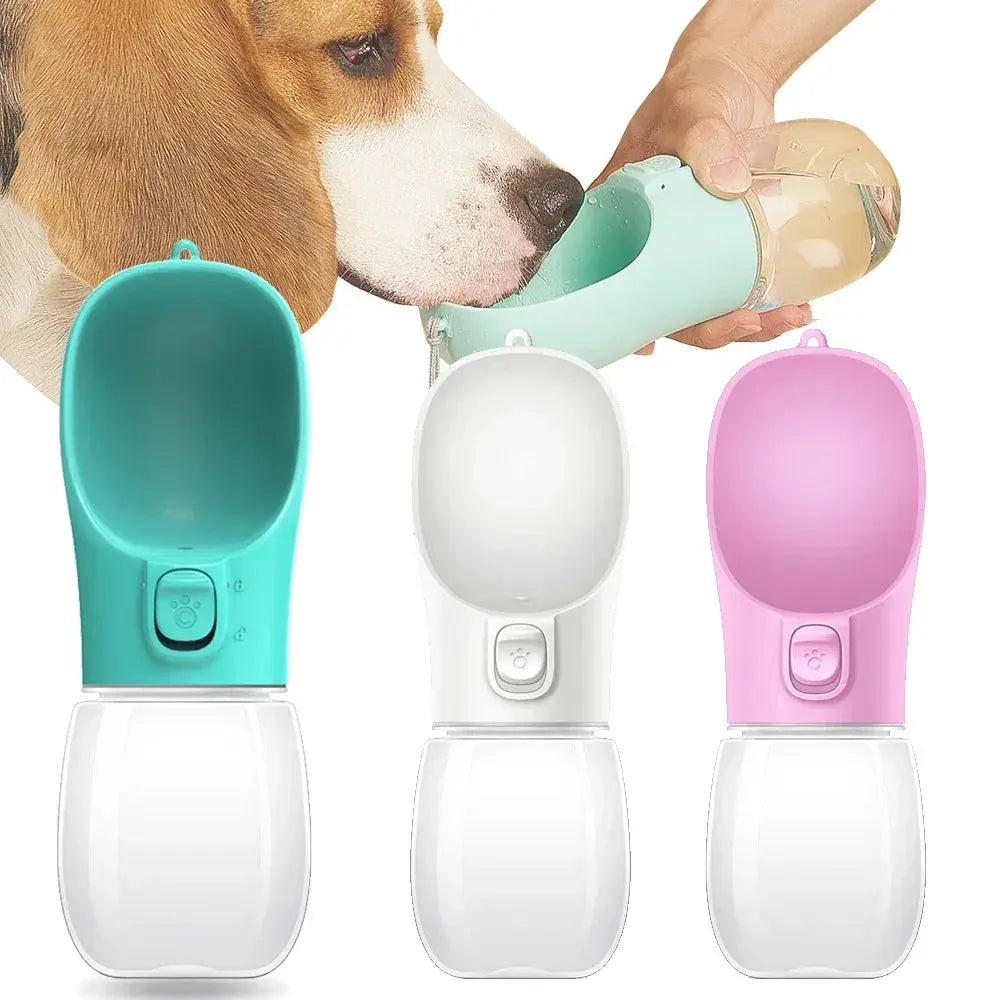 Portable Dog Water Bottle For Small and Large Dogs Happy Pets