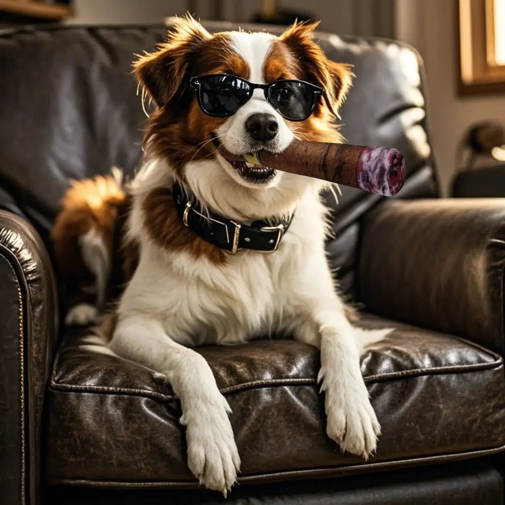 Funny Dog Toy with Interactive Squeaky Sound and Plush Cotton Happy Pets