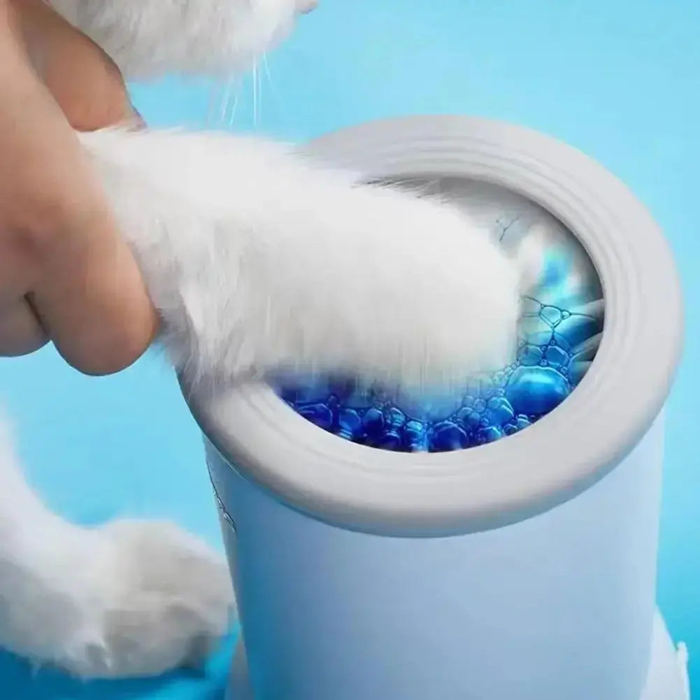 Portable Dog Paw Washer, Cleaner and Massager Happy Pets
