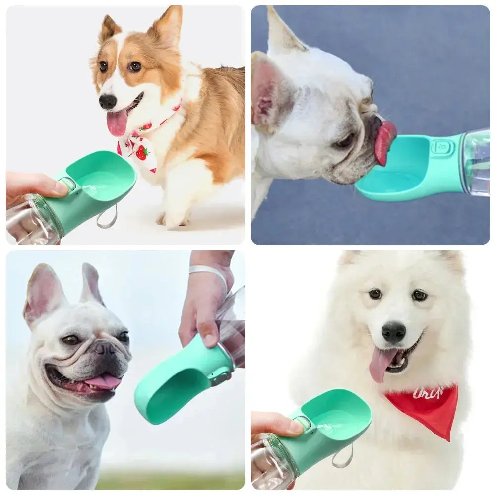 Portable Dog Water Bottle For Small and Large Dogs Happy Pets