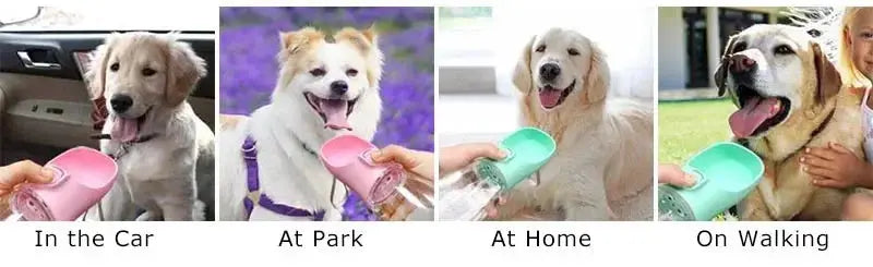 Portable Dog Water Bottle For Small and Large Dogs Happy Pets