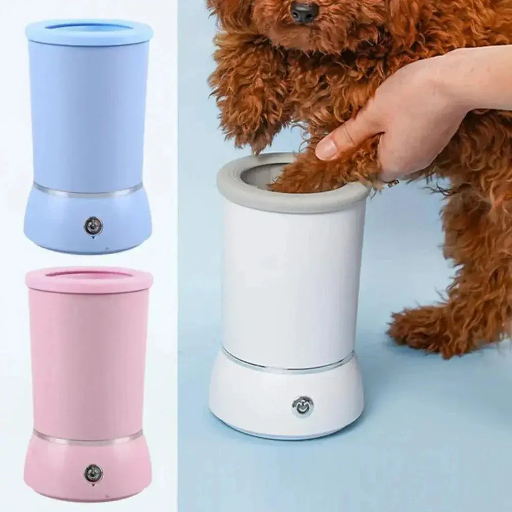 Portable Dog Paw Washer, Cleaner and Massager Happy Pets