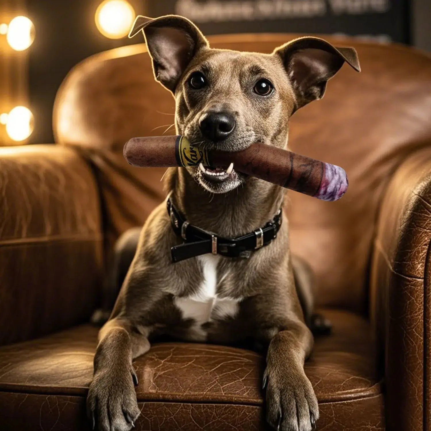 Funny Dog Toy with Interactive Squeaky Sound and Plush Cotton Happy Pets