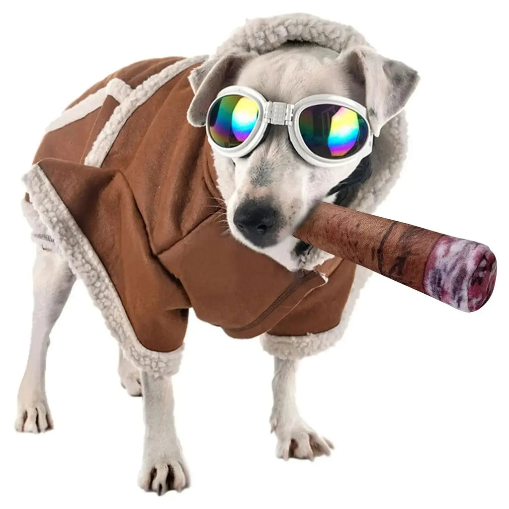 Funny Dog Toy with Interactive Squeaky Sound and Plush Cotton Happy Pets