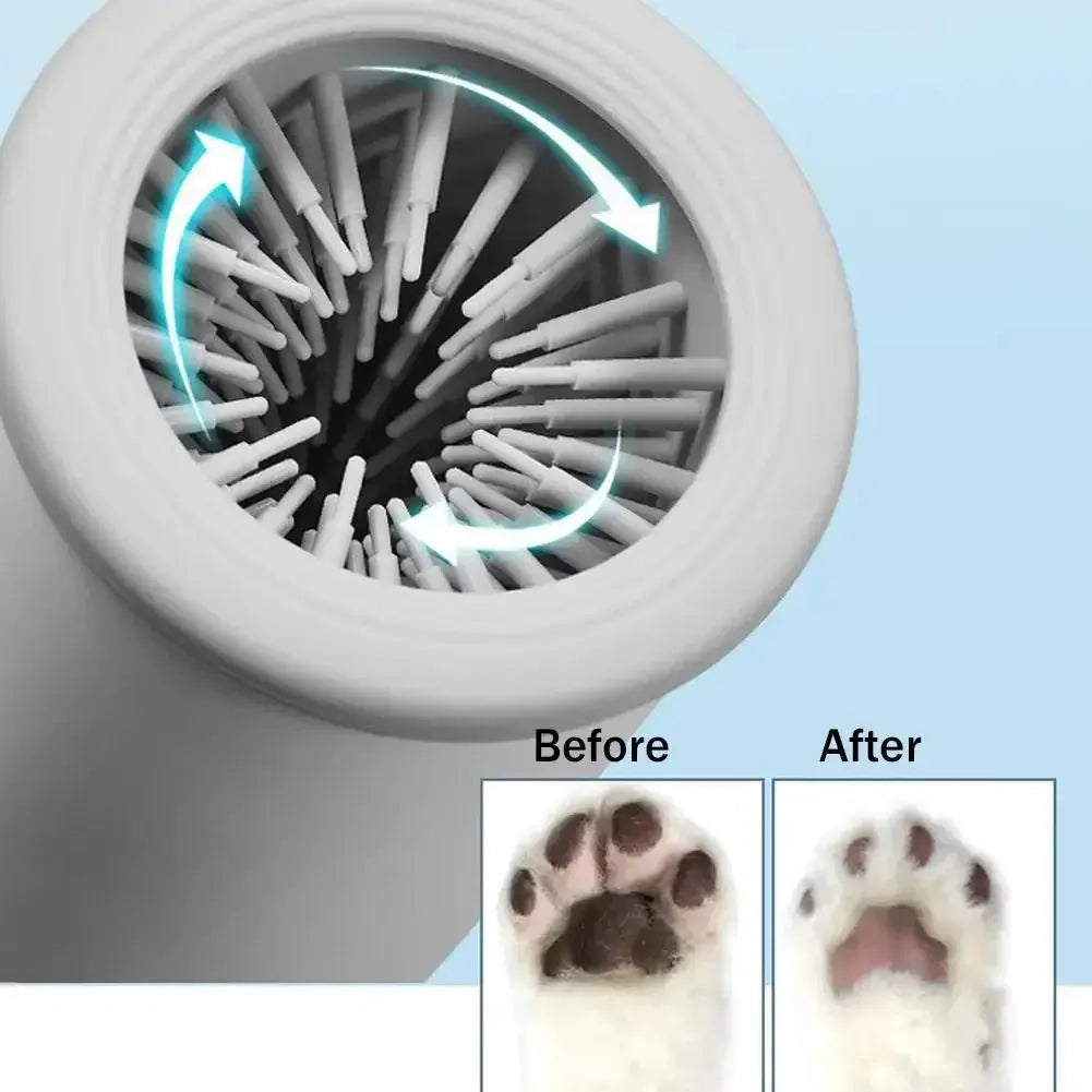 Portable Dog Paw Washer, Cleaner and Massager Happy Pets